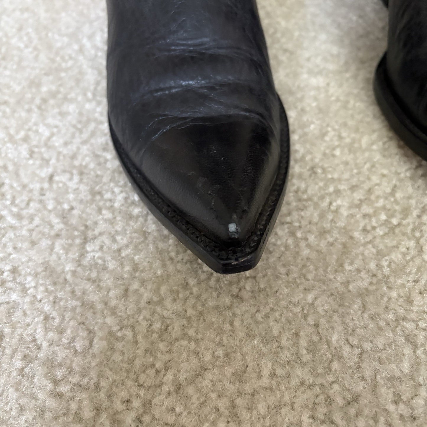 Old Gringo Mayra Tall Cowboy Boots Black Western Boho NFR Rodeo Womens 8