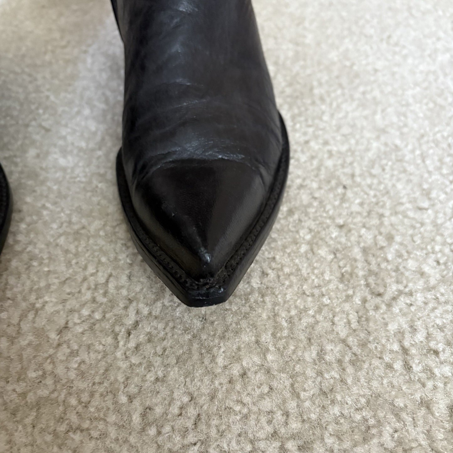 Old Gringo Mayra Tall Cowboy Boots Black Western Boho NFR Rodeo Womens 8