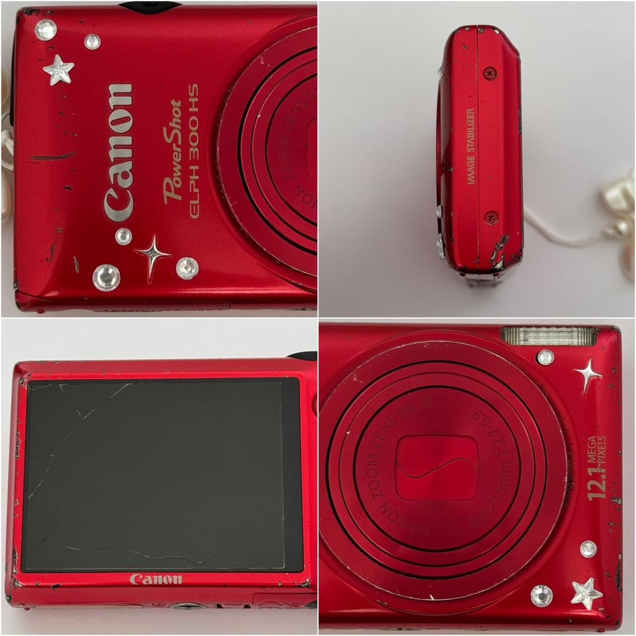Used Canon Powershot ELPH 300 HS Digital Camera