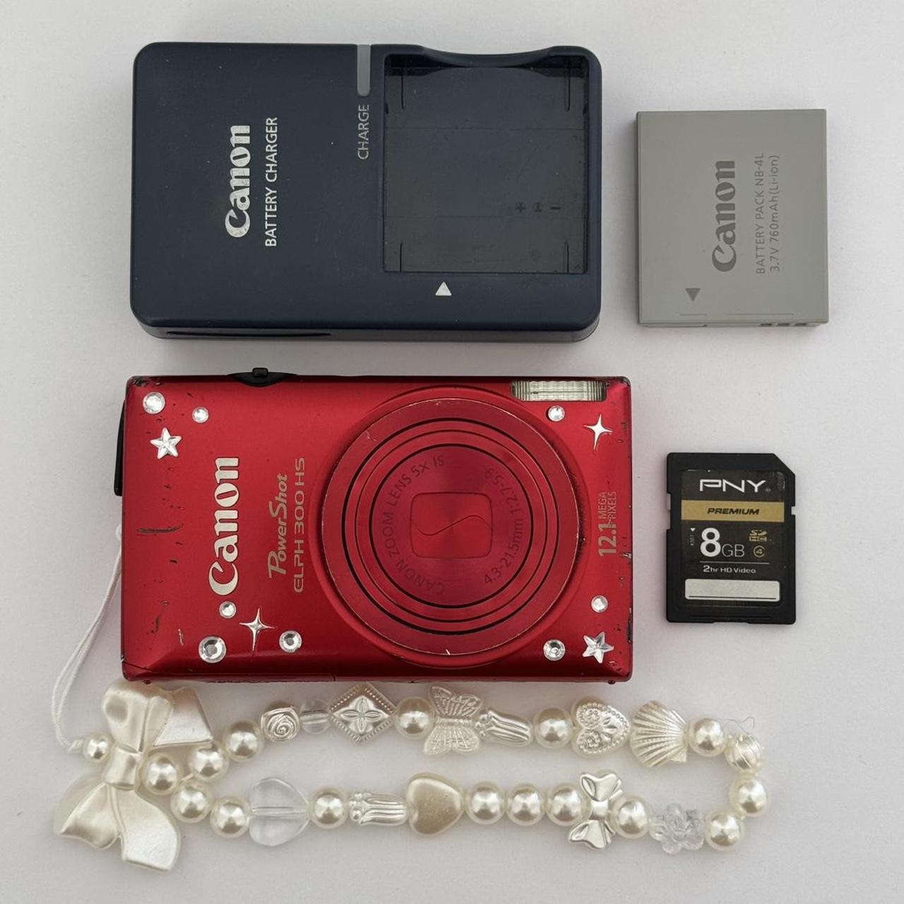 Used Canon Powershot ELPH 300 HS Digital Camera