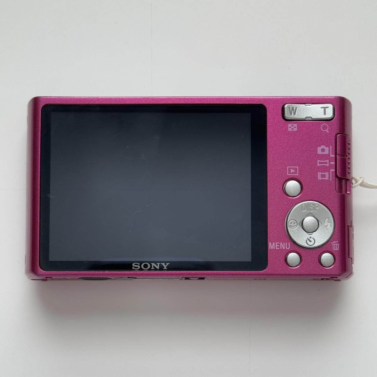 Used Sony CyberShot W530 Hot Pink Digital Camera Bundle
