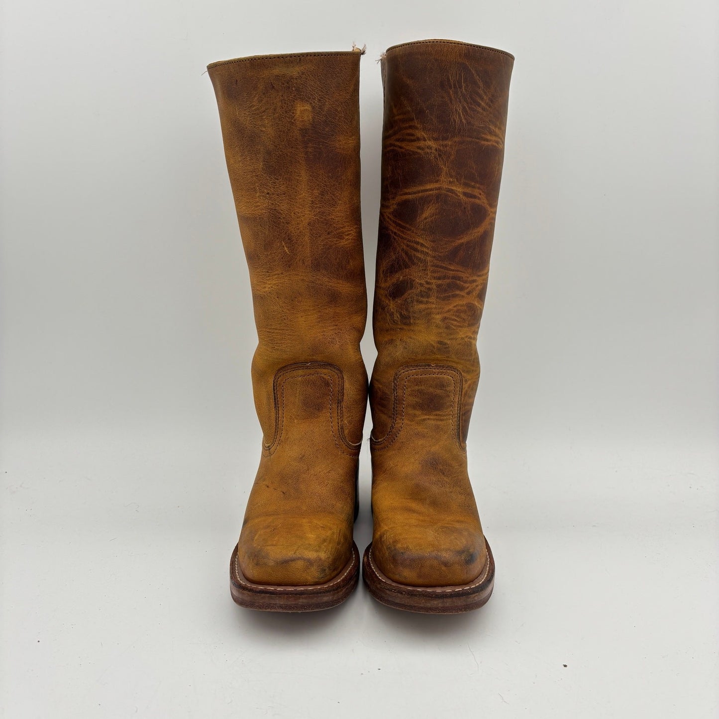 Vintage Frye Campus 14L Boots Women's 5.5M Square Toe Western Boho