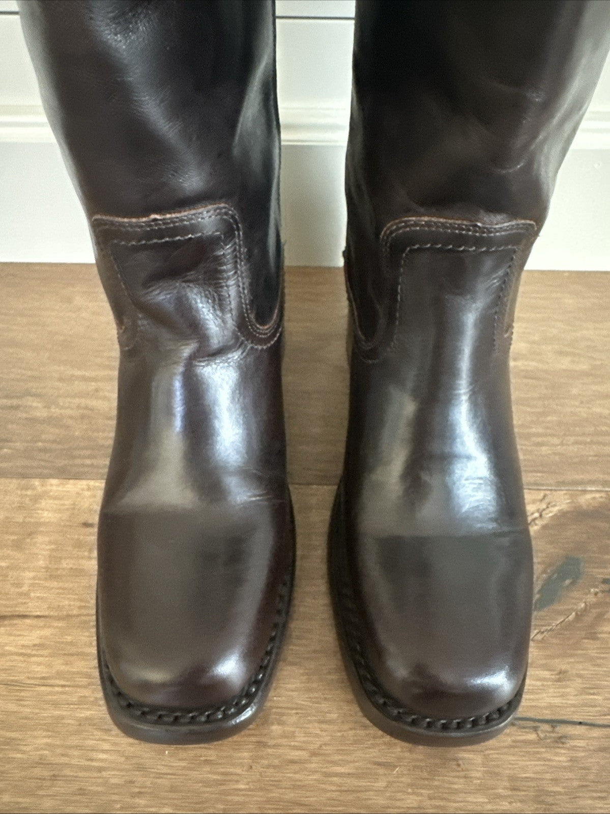 FRYE CAMPUS 14L BOOT WOMEN'S LEATHER BOOTS BOURBON SIZE 7.5 NEW