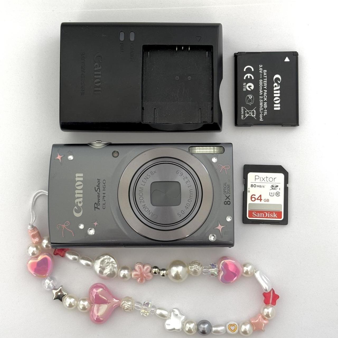 Used Canon Powershot Elph 160 Digital Camera