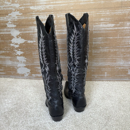 Old Gringo Mayra Tall Cowboy Boots Black Western Boho NFR Rodeo Womens 8