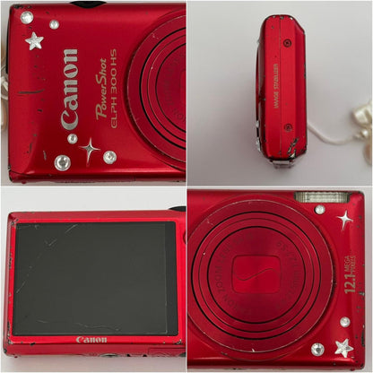 Used Canon Powershot ELPH 300 HS Digital Camera