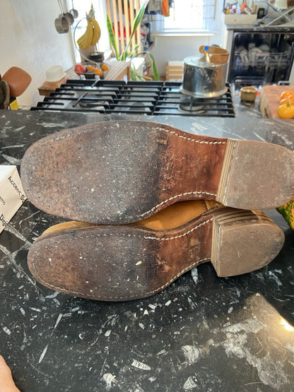 Vintage Women’s FRYE Light Brown Leather Campus Square Toe Size 10M