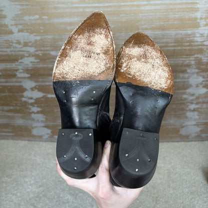 Old Gringo Mayra Tall Cowboy Boots Black Western Boho NFR Rodeo Womens 8
