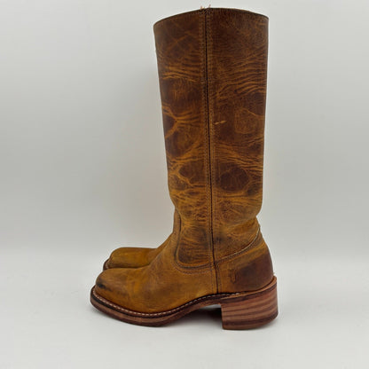Vintage Frye Campus 14L Boots Women's 5.5M Square Toe Western Boho