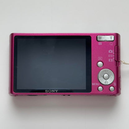 Used Sony CyberShot W530 Hot Pink Digital Camera Bundle