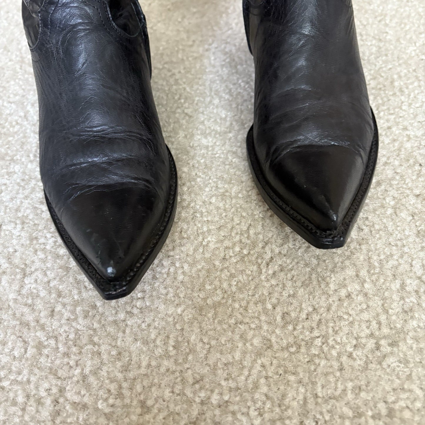 Old Gringo Mayra Tall Cowboy Boots Black Western Boho NFR Rodeo Womens 8