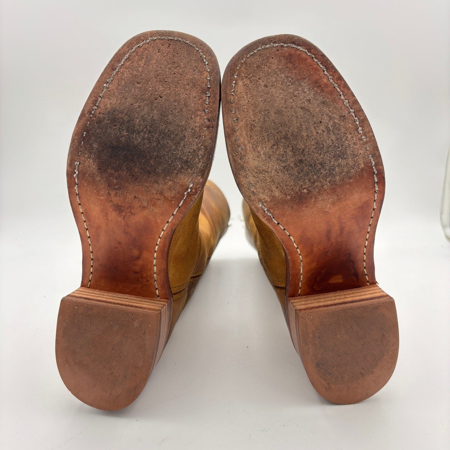 Vintage Frye Campus 14L Boots Women's 5.5M Square Toe Western Boho