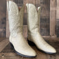 Lucchese Classics Full Ostrich Western Cowboy Boots Womens 8 B